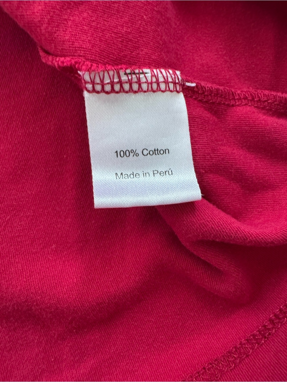 Piccolina Tee Helen Keller Red Size 12 - Picture 4 of 5